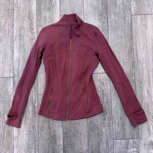Lululemon Define Jacket Luon Size 4 "Roasted Brown"